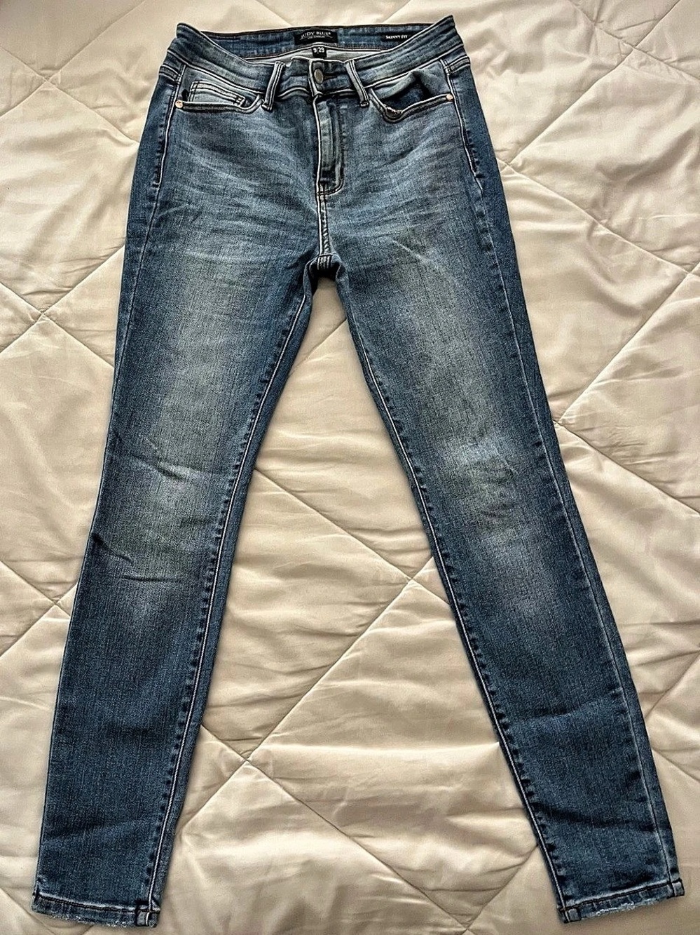 Judy Blue Medium Wash Skinny Fit Denim Jeans Size 9/29
